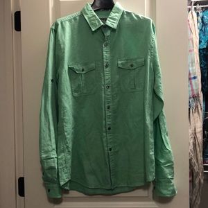 Men’s button down-express fitted style